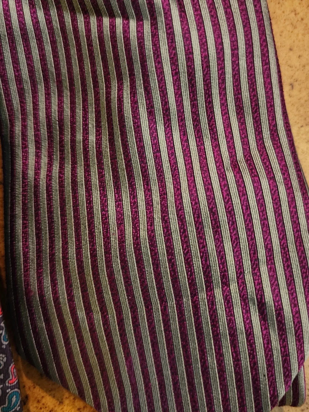 3pc Vintage 100% Silk Men’s Tie Lot Jeffrey Thomas John Ashford Zoni Paisley